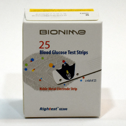  نوار تست قند خون25عددی بایونیم Bionime