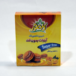 آبنبات پرتقال بدون قند کامور
