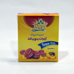 آب نبات هلو  بدون قند و رژیمی کامور