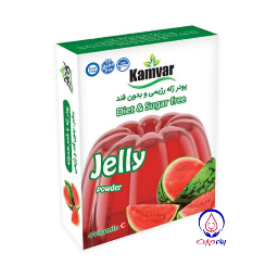 پودر ژله بدون قند هندوانه کامور